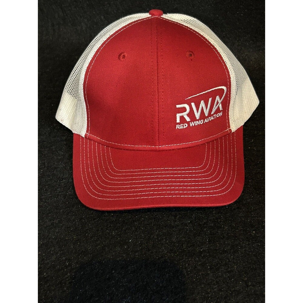 Red Wing Aviation Hat/Cap Snap Back Mesh Back RWA